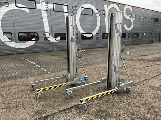 2x Bocker Alu-Lift LM750-LM575 Kanaallift