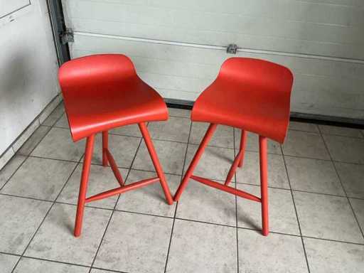 Tabouret de Kristallia Harry & Camilla (2x) design BCN