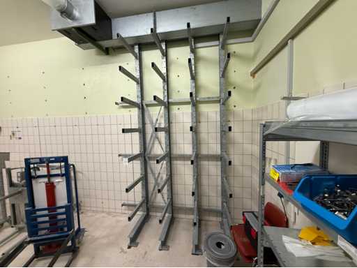 1998 Fischer Cantilever Rack