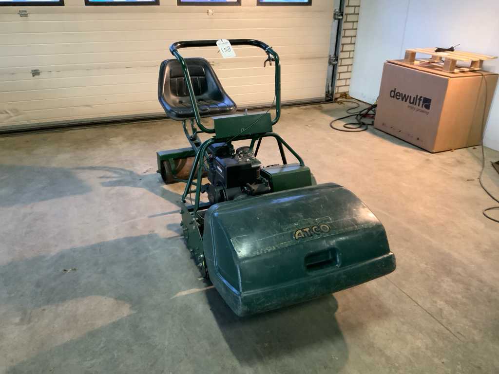 Atco roller outlet mower