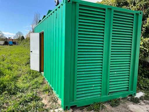 Générateur d’urgence Cummins 2011 1000 kVA dans un conteneur