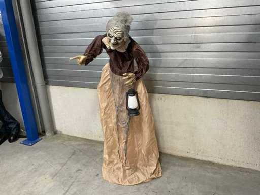 Animatronique d’Halloween Vieux Fantôme Hurlant