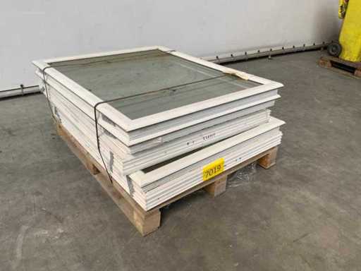 Raam met kozijn 1240x1030mm (5x)