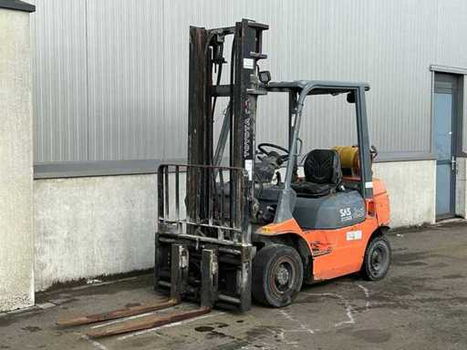 2002 Toyota 42-4FGF25 Vorkheftruck