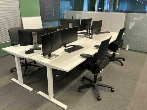 Biurko regulowane elektrycznie (4x)