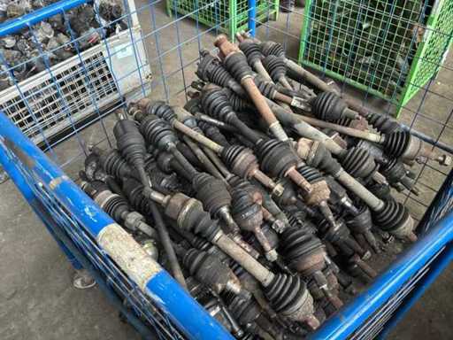 Różne wały kardanu