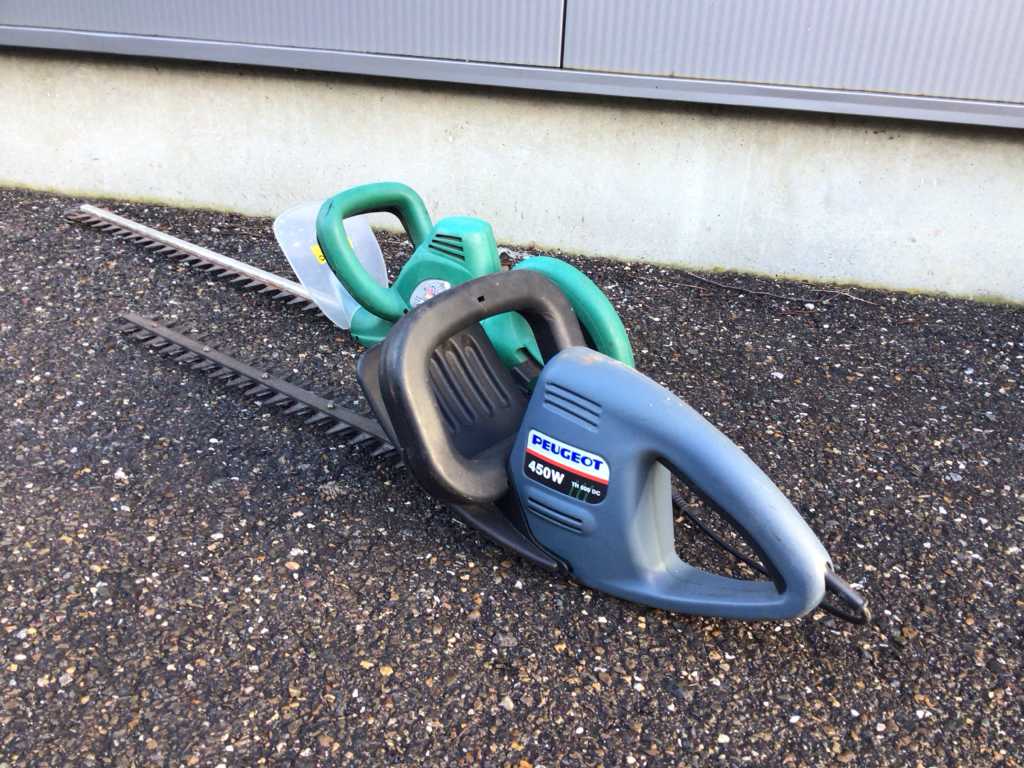 Peugeot/top craft Th600dc/tht710 Hedge trimmer (2x)