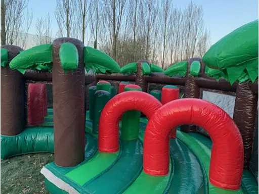 Hindernisbaan 9m bocht