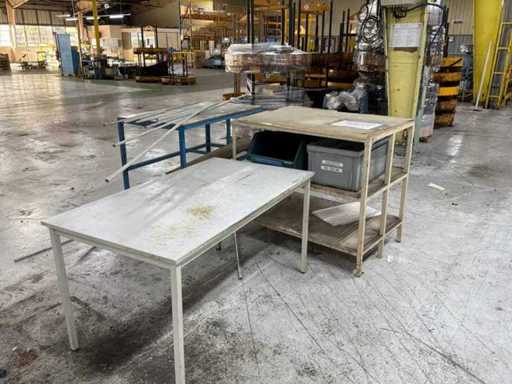 Tables d’atelier (3x)