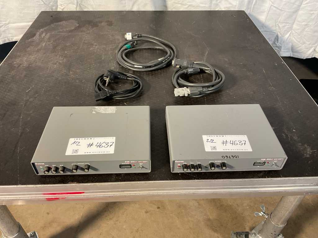 Extron RGB 202xi with ADSP Computervideo-Interface (2x)