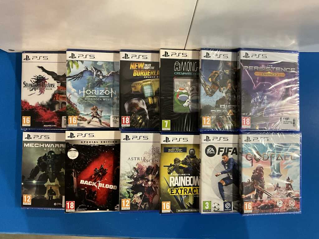 12x Jeux PS5 divers (Collection B)