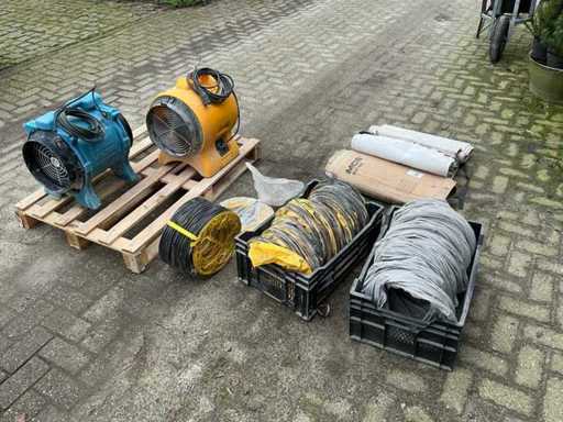 2016 MCS/Vortex BL6800 Ventilator axial / uscător de construcții (2x)