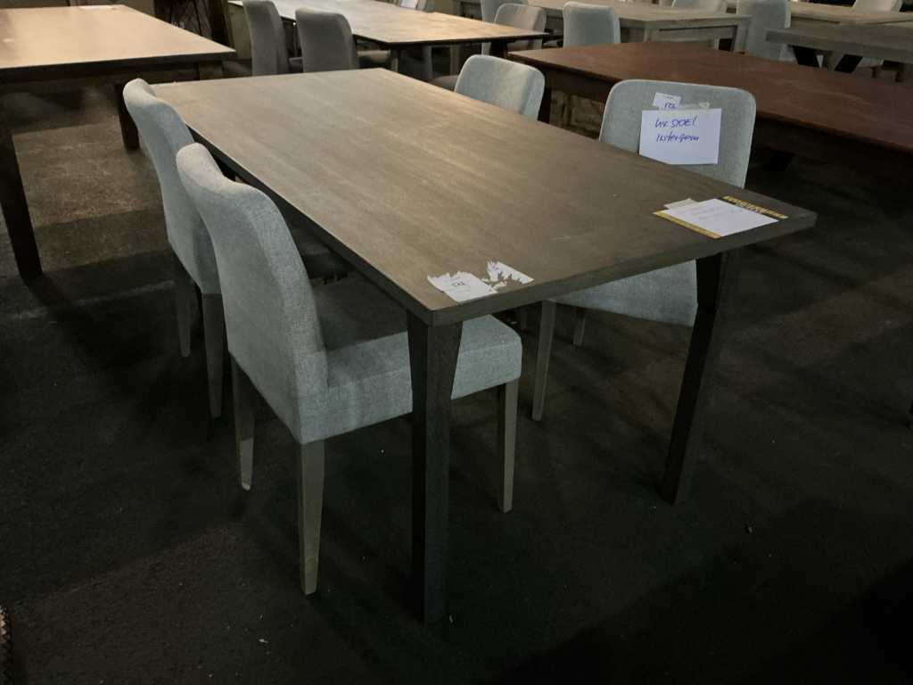 Table de salle à manger Intergem 180x85cm