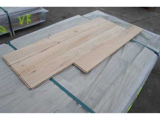 70,30 m² Solid oak parquet 15mm