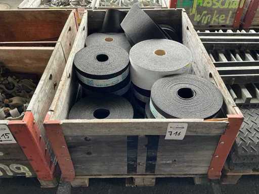 Lots of soundproofing tapes