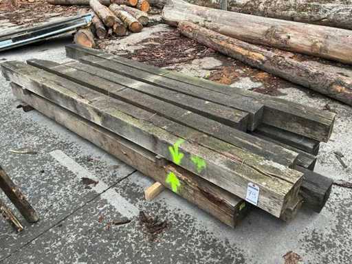 Old Oak beams 15x15 cm (10x)