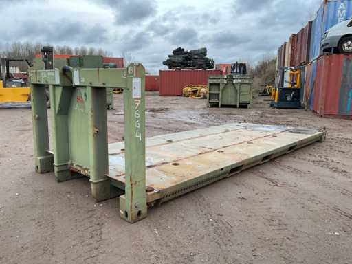 1993 Lohr 20 pieds plm Hakenliftplattform