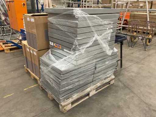 SUR Geïsoleerde boiler vloerplaat (24x)