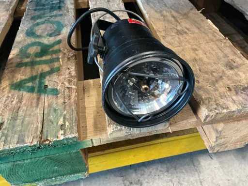 Par36 avec optiques 24° 50W 12v noires (24x)