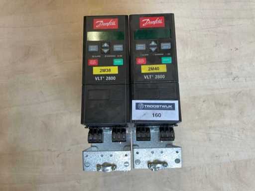 Danfoss VLT2805PT Frequency converter (2x)