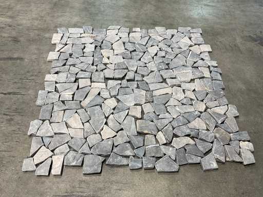 45m² DecorSon - Pebble pebbles - stone slip anthracite