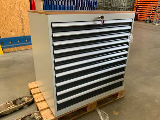Povag Workshop drawer cabinet 10 drawers