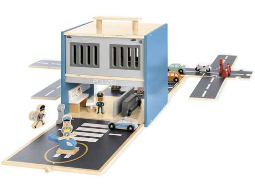 Pinolino - Poste de police en bois - Gordon