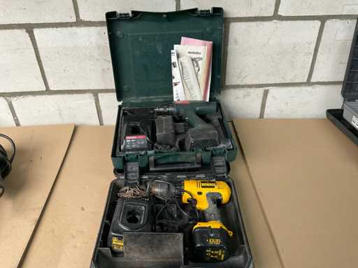Metabo, DeWalt Boormachine (2x)