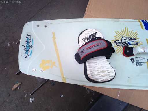 Kitesurf twintip fanatic
