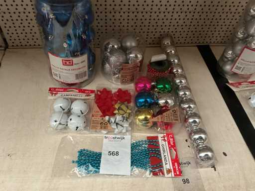 Weihnachtsdekoration für Partys.