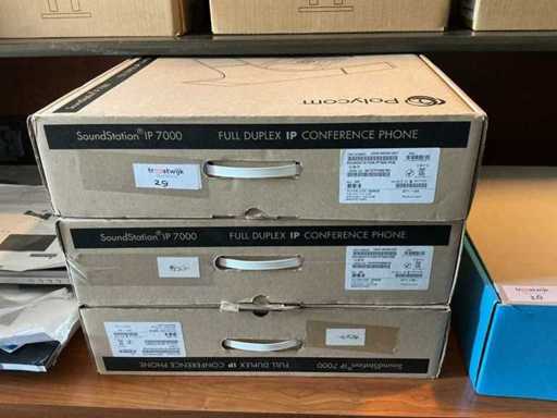 Telefoni di conferenza Polycom IP7000 (2x)