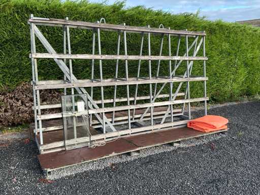 Glass conveyor double-sided