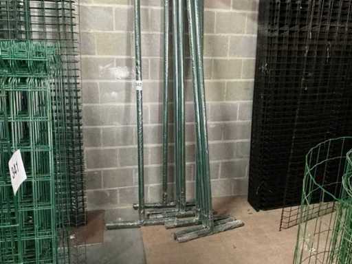 Giardino Metalen droogrekpalen (8x)