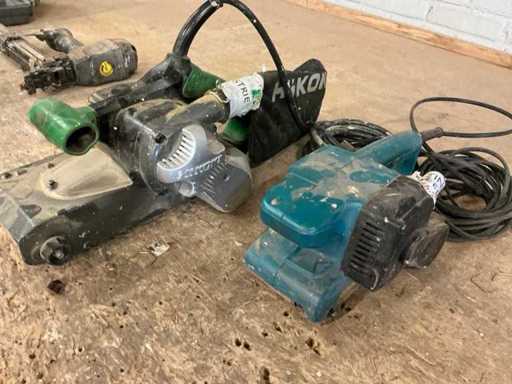 HIKOKI und MAKITA Riemenschleifer (2x)