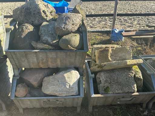 Lot de pierres anciennes de Bentheimer