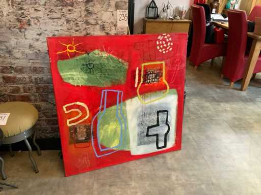 Pittura astratta Anna Verrijt