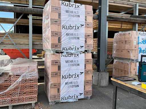 Kubrix Molti mattoni su 2 pallet