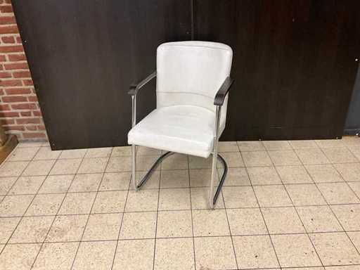 Fauteuils de restaurant en cuir synthétique (4x)