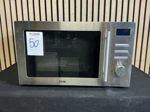 Etna CMV334RVS.. Freestanding combi microwave