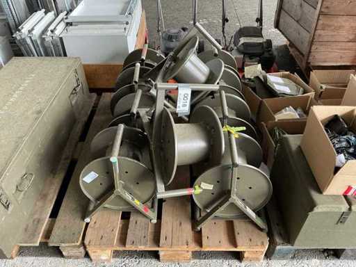 Bundle of cable drums (10x)