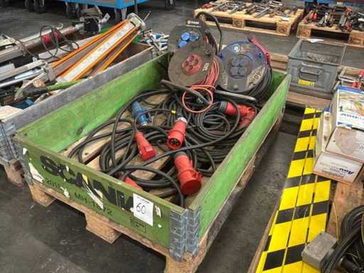 Verlengsnoer en haspels