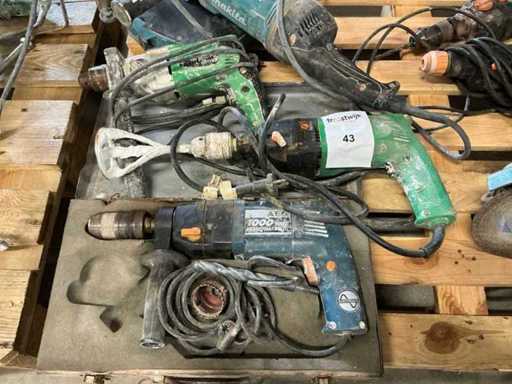 Elektrische klopboormachine (3x)