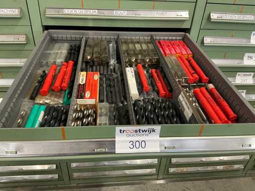 Hartner, Cleveland en Dormer Assortiment metaalboren DIN338 HSS