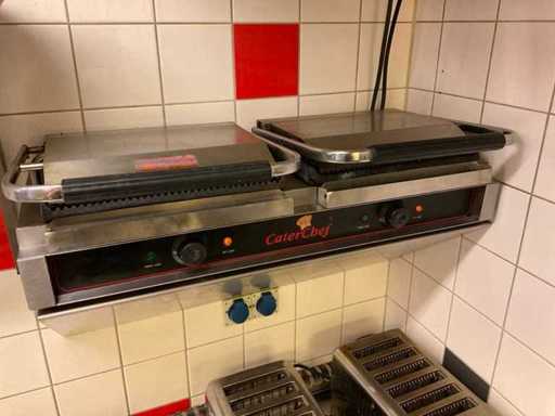 Grill Caterchef z podwójnym kontaktem