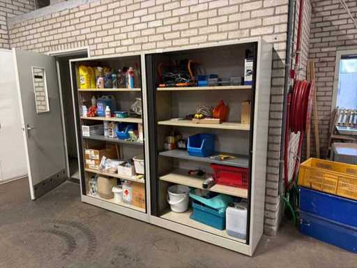 Jaloeziekast met inhoud (2x)