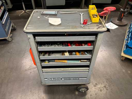 ORION Tool Trolley with Content