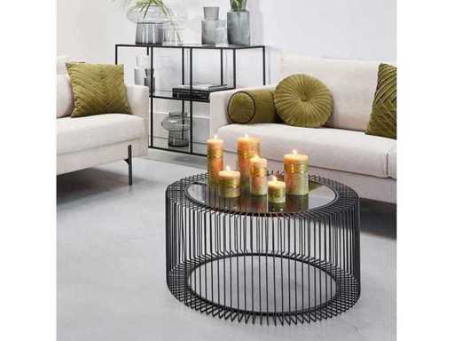 Riverdale Salontafel Rocco Zwart 82 cm