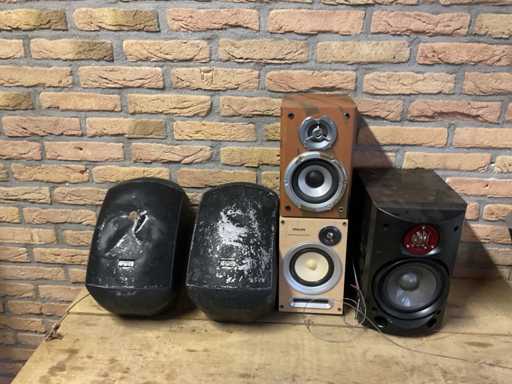 Party Phillips - JVC - Haut-parleur séparé (5x)