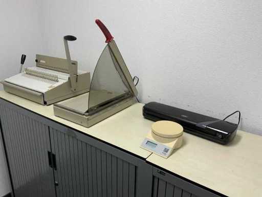 Lamirel / Ideal / GBC Laminate, hole punch and cutting set
