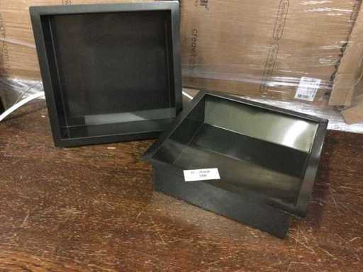 Wbudowana nisza na prysznic/toaletę 30x30 cm (2x)